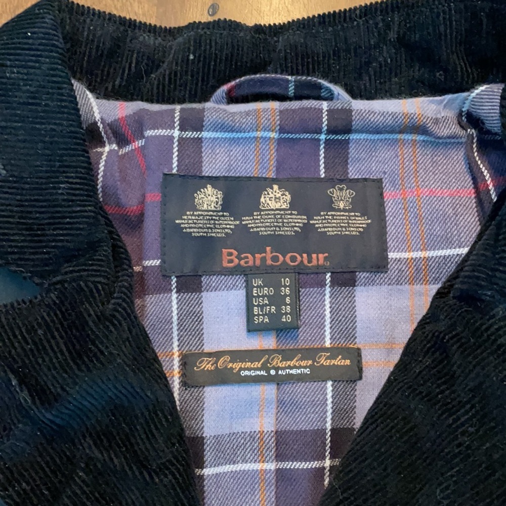 Barbour black jacket - Picture 2 of 3
